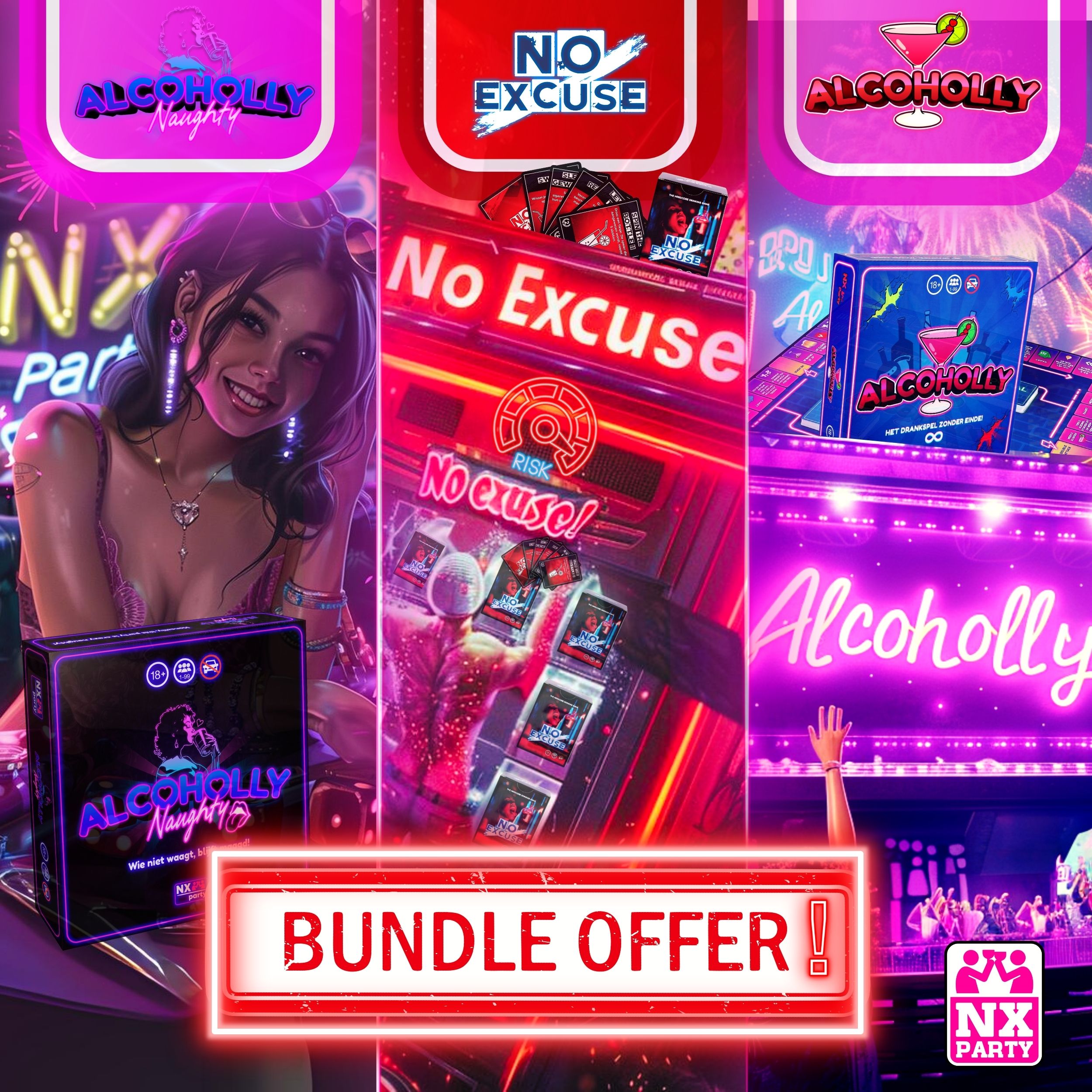 NX Party Bundle ~ Maak je klaar voor een Wilde Nacht!