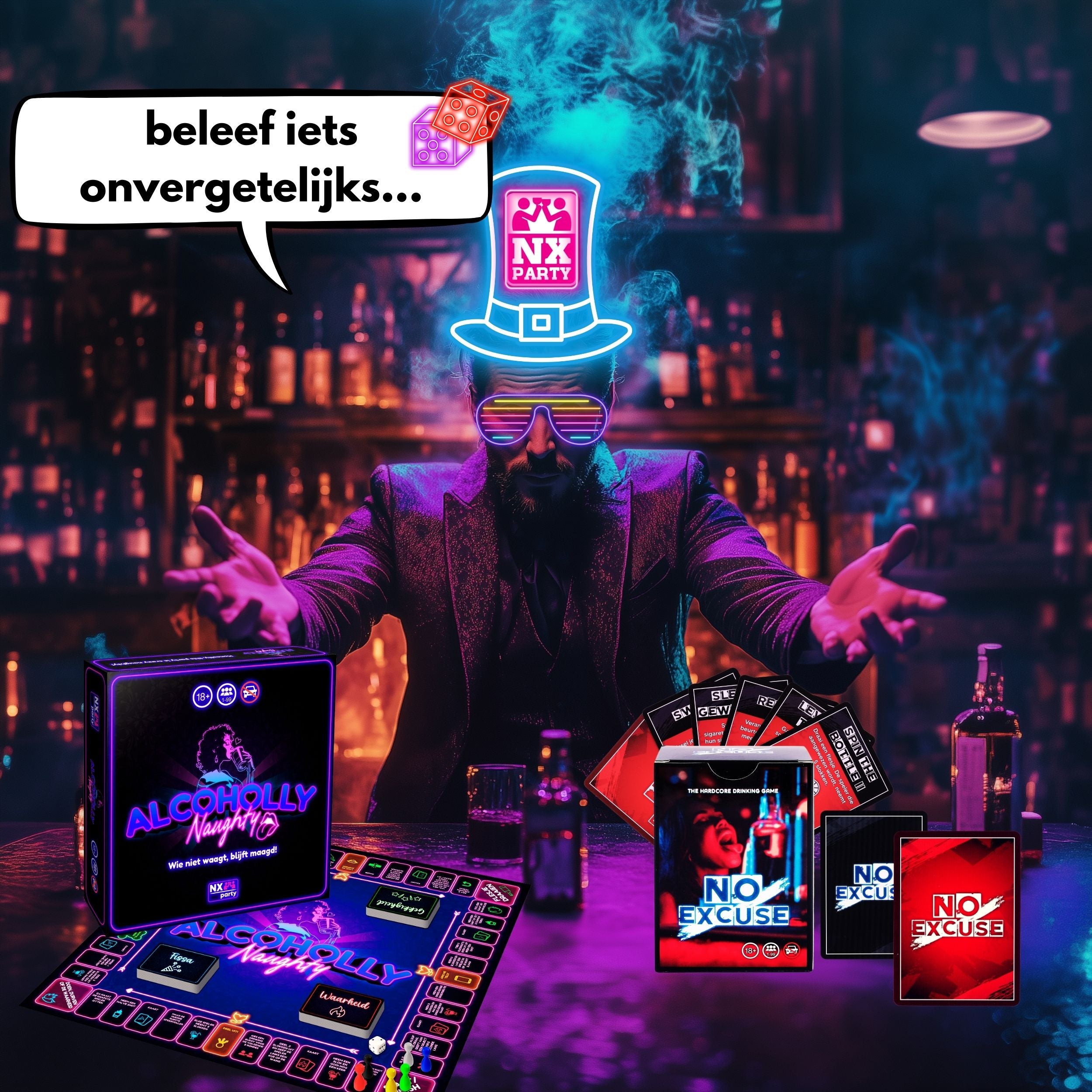 NX Party Duo ~ Alcoholly® naughty + No Excuse!