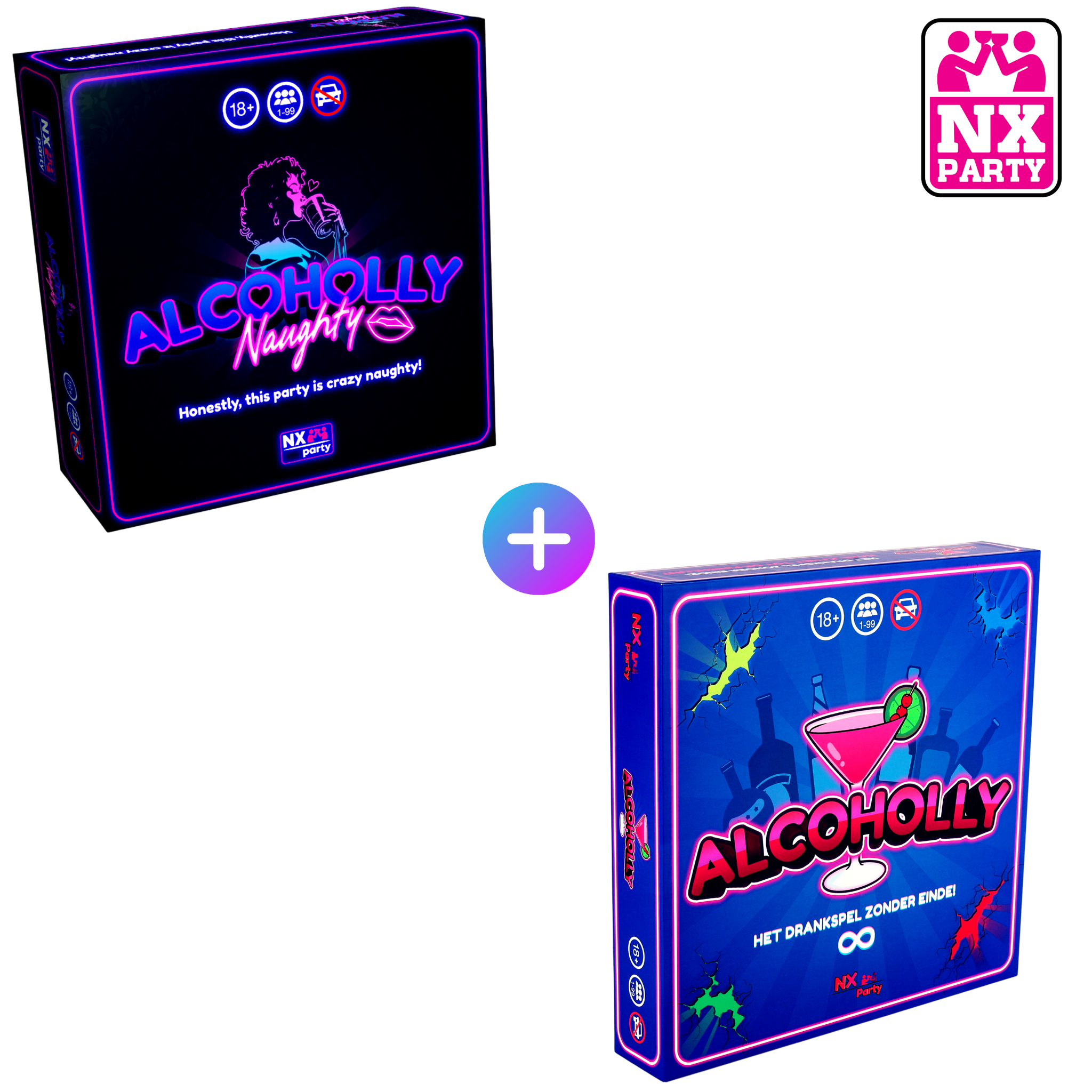 NX Party Duo ~ Alcoholly® + Alcoholly® Naughty