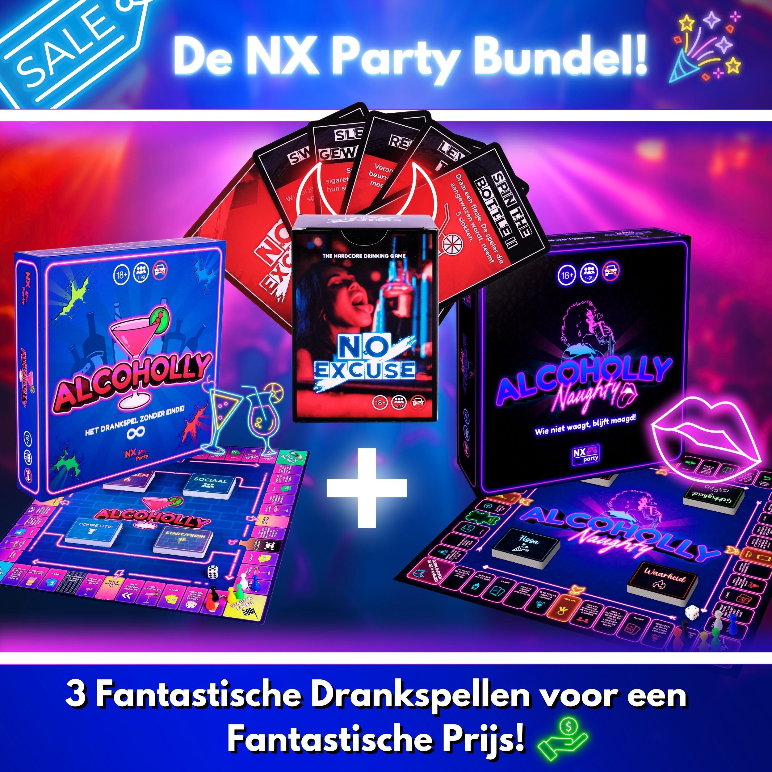 NX Party Bundle ~ Maak je klaar voor een Wilde Nacht!