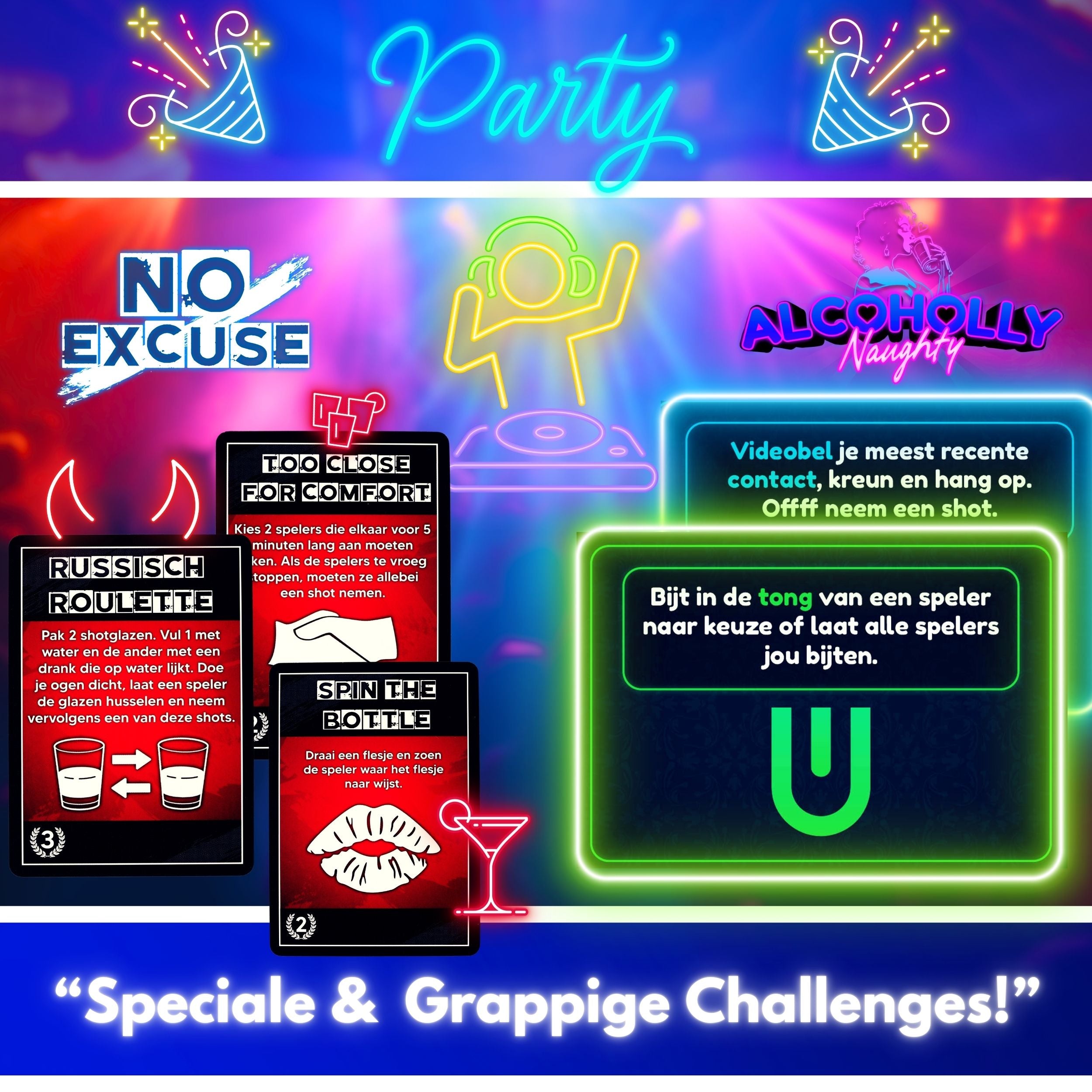 NX Party Duo ~ Alcoholly® naughty + No Excuse!