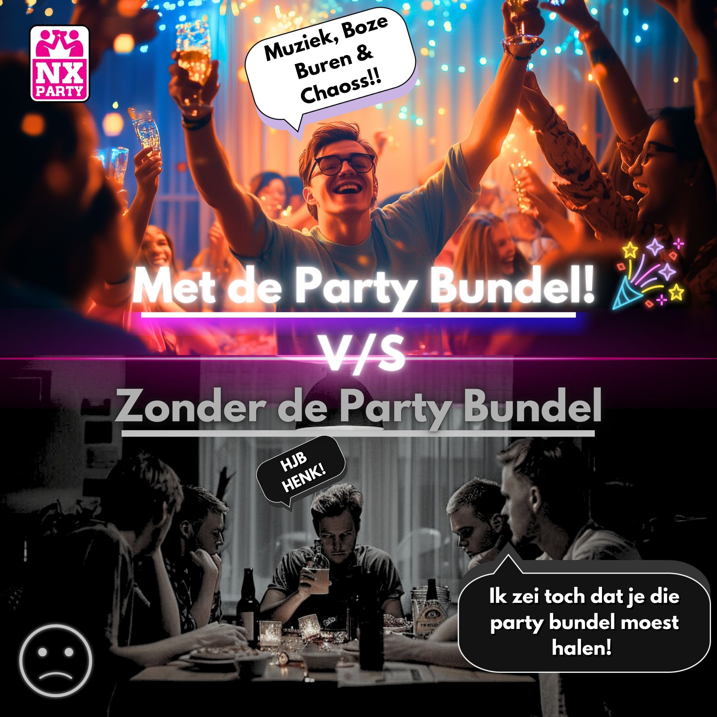 NX Party® Bundle XL + FREE DRINKING GAME!