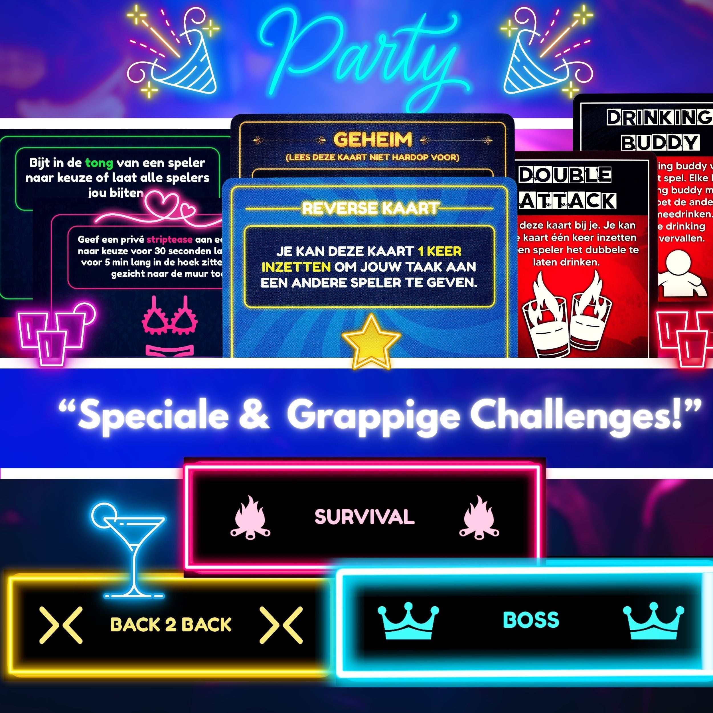 NX Party® Bundle XL + FREE DRINKING GAME!