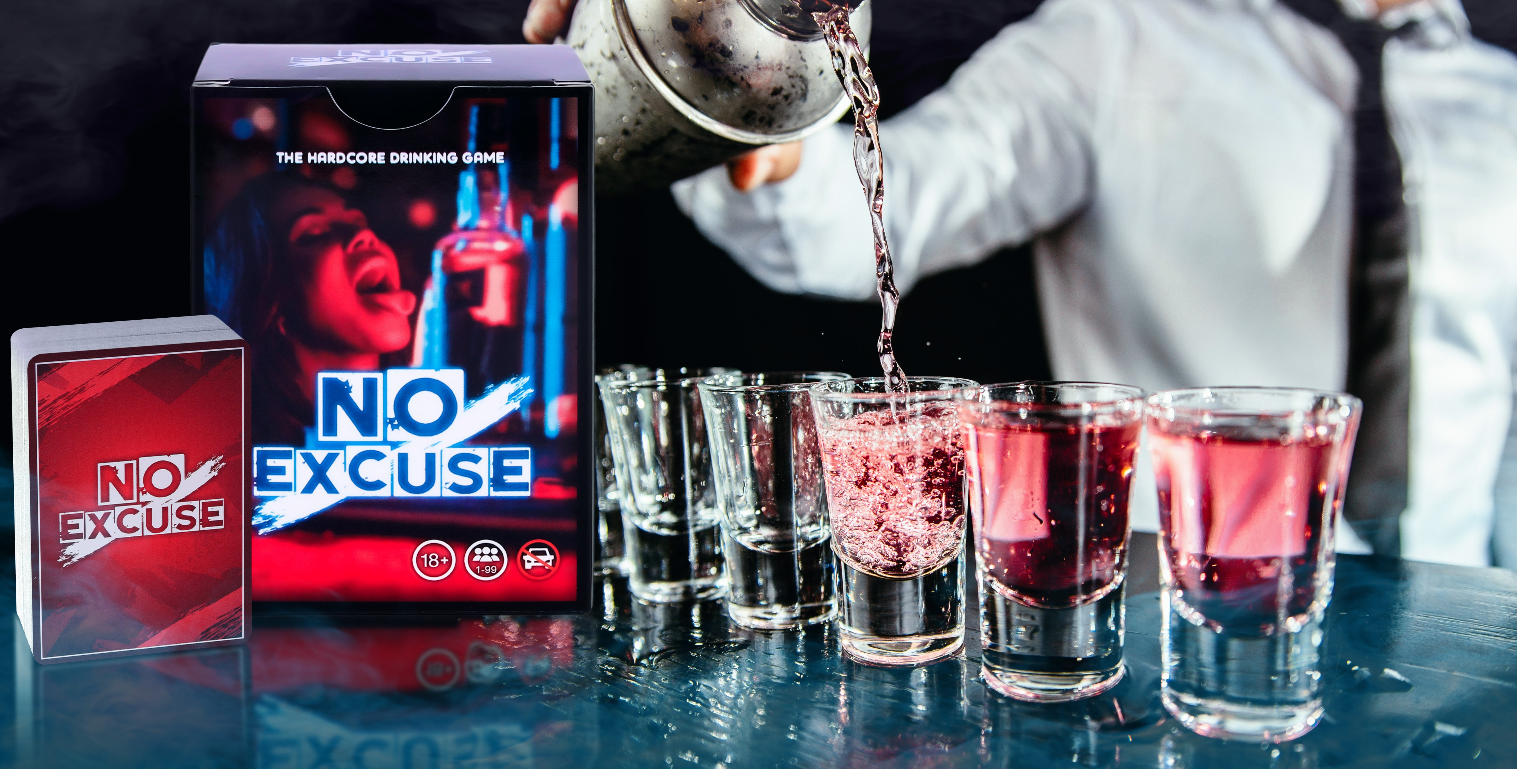 No Excuse! ~ The Hardcore Drinking Game!
